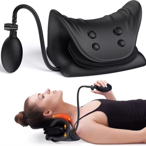 Hot Sale C-Curve Neck Stretcher Physical Therapy Cervical massage pillow neck Traction Device for Neck Pain Relief massage tools