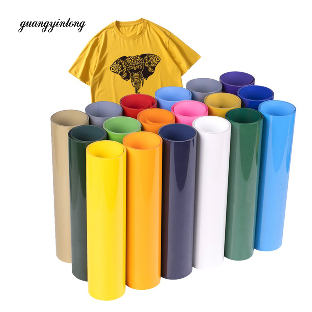 Guangyintong Brick 600 Heat Transfer film Heat Transfer Vinyl On Canvas Bags Eco Flex Vinyl