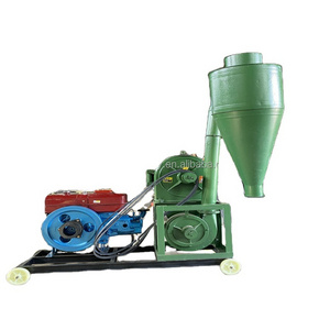 Self-suction Diesel engine type corn grain milling machine corn soybean feed grinder