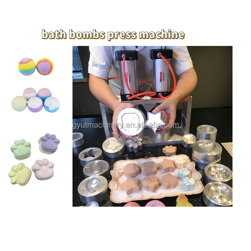 Top Quality Bath Bombs Oil Press Industrial pneumatic hydraulic bubble bath shower bomb balls molding machine  press