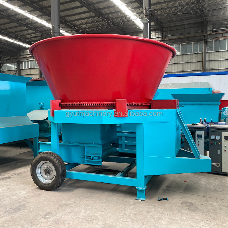 Automatically Rotary Drum Straw Crusher Rotary Baler Shredder machine Silage Bale Grinder Mill