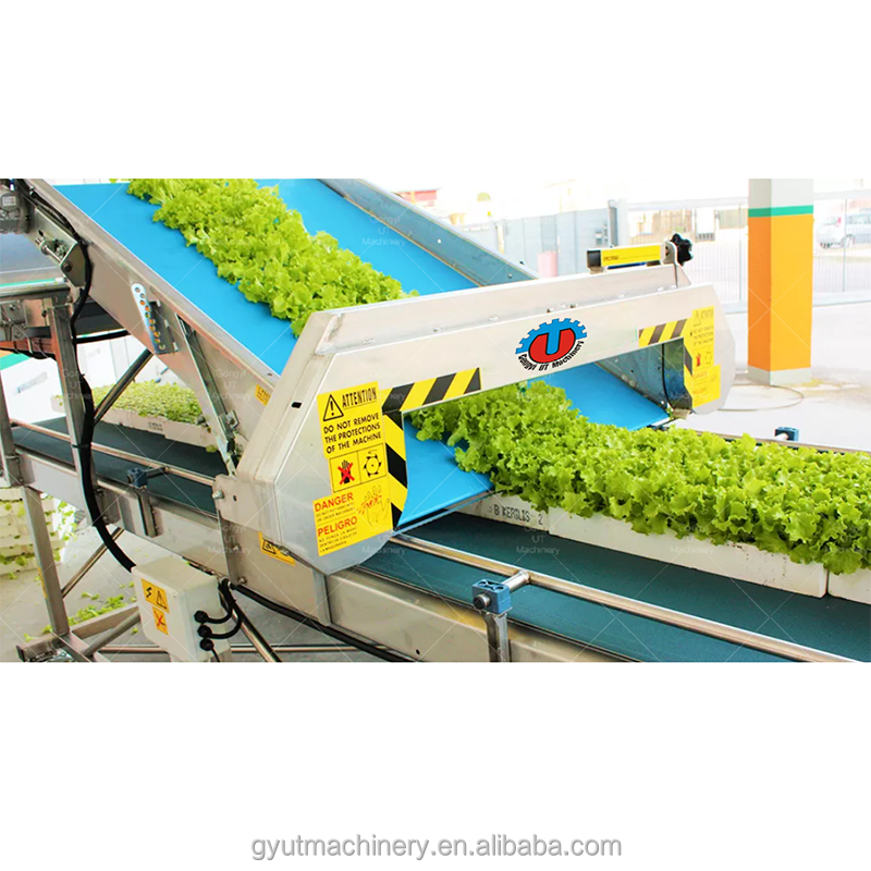 Microgreens and grasses harvester harvesting machines