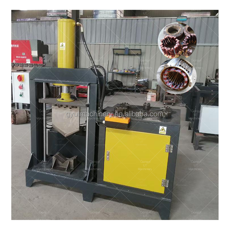 2024 Hot Sale Electric motor wrecker machine motor copper winding extractor machine scrap copper metal cutting machine