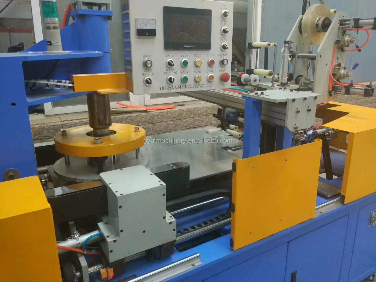 Automatic Cable Wire Coiling Wrapping Machine Cable Winding Labeling Packing Machines