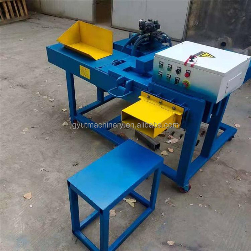 Hot sale waste plastic bottle compactor second-hand clothes bales hydraulic baler machine baling press machine