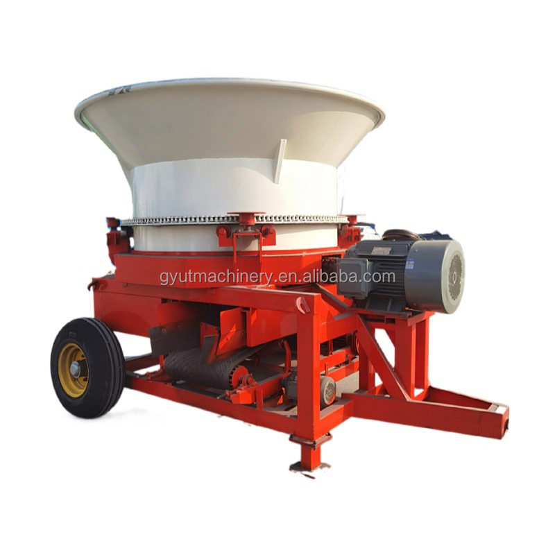 Automatically Rotary Drum Straw Crusher Rotary Baler Shredder machine Silage Bale Grinder Mill