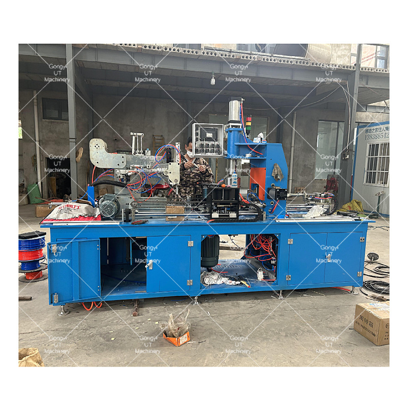 Automatic Cable Wire Coiling Wrapping Machine Cable Winding Labeling Packing Machines