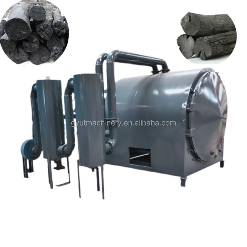 Factory Price Coconut Shell charcoal making machine/Coconut Shell carbonization furnace