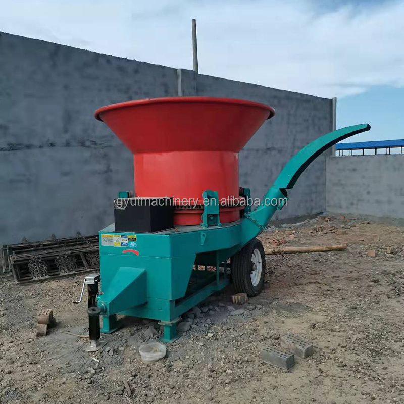 PTO Driven Hammer Mill Crusher machine used as chopping straw bale shredder for cattle's feed