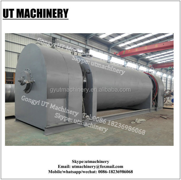 Factory Price Coconut Shell charcoal making machine/Coconut Shell carbonization furnace