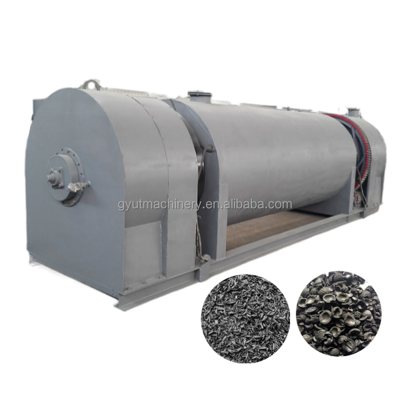 Factory price activated carbon coconut shell charcoal making machine