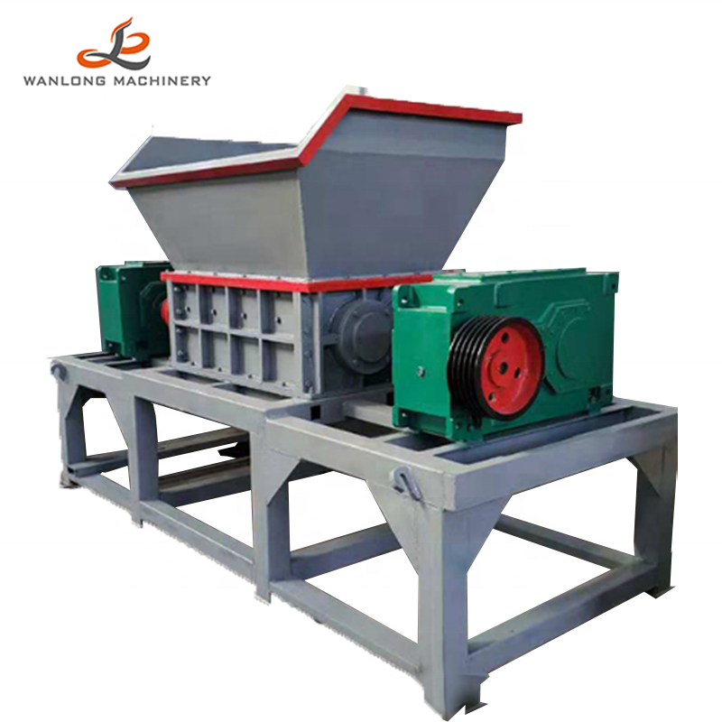 Waste Plastic Tire Used Metal Shredder Machine For Sale