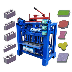 easy to operate sand and plastic automatic making machine manual hollow block concrete bricks mould