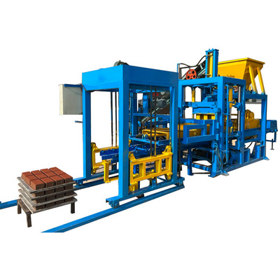 QTY3-15 high quality full automatic concrete cement hollow block brick interlock paver moulding machine price in India