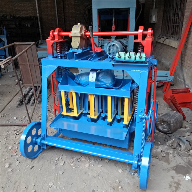 Hot sale concrete hollow block and solid interlocking pondeuse parpaing brick making machine in kenya