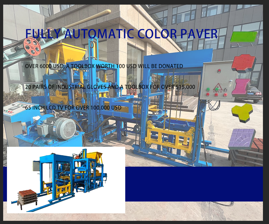 brick to earn money hydraulic hollow concrete block machine in Ghana