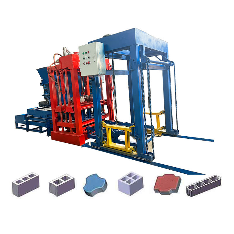 brick to earn money hydraulic hollow concrete block machine in Ghana