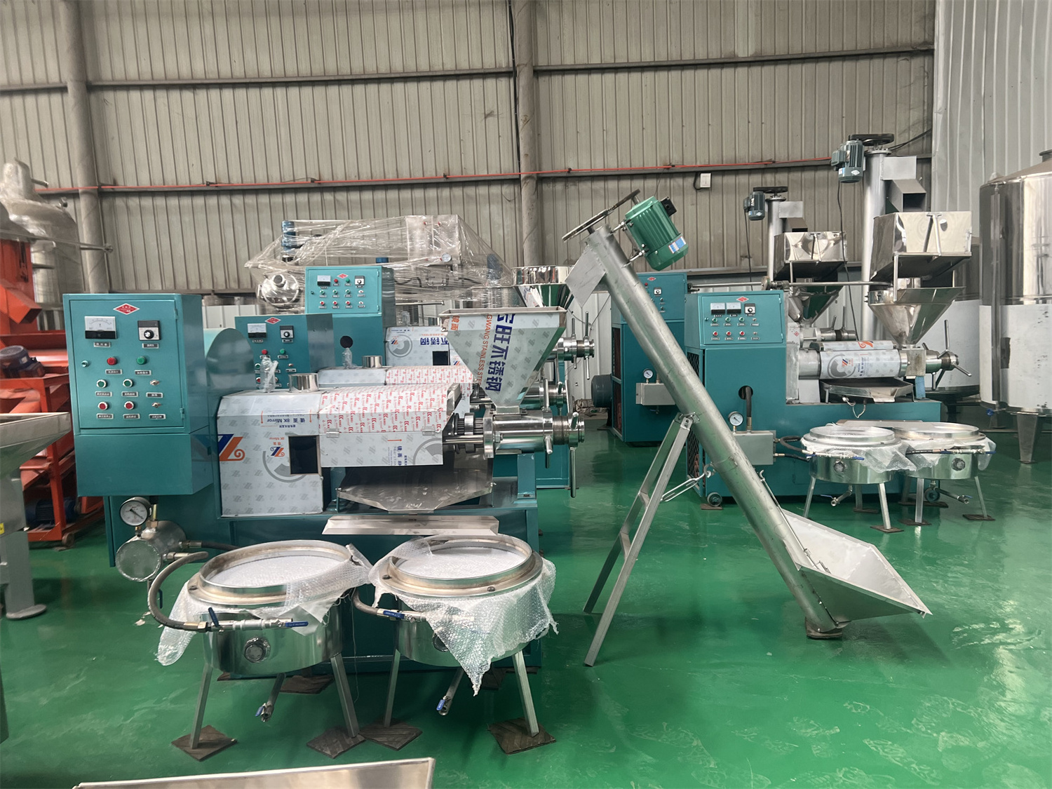 Big promotion oil press production line sunflower sesame soybean cooking oil press avocado oil making line for commercial