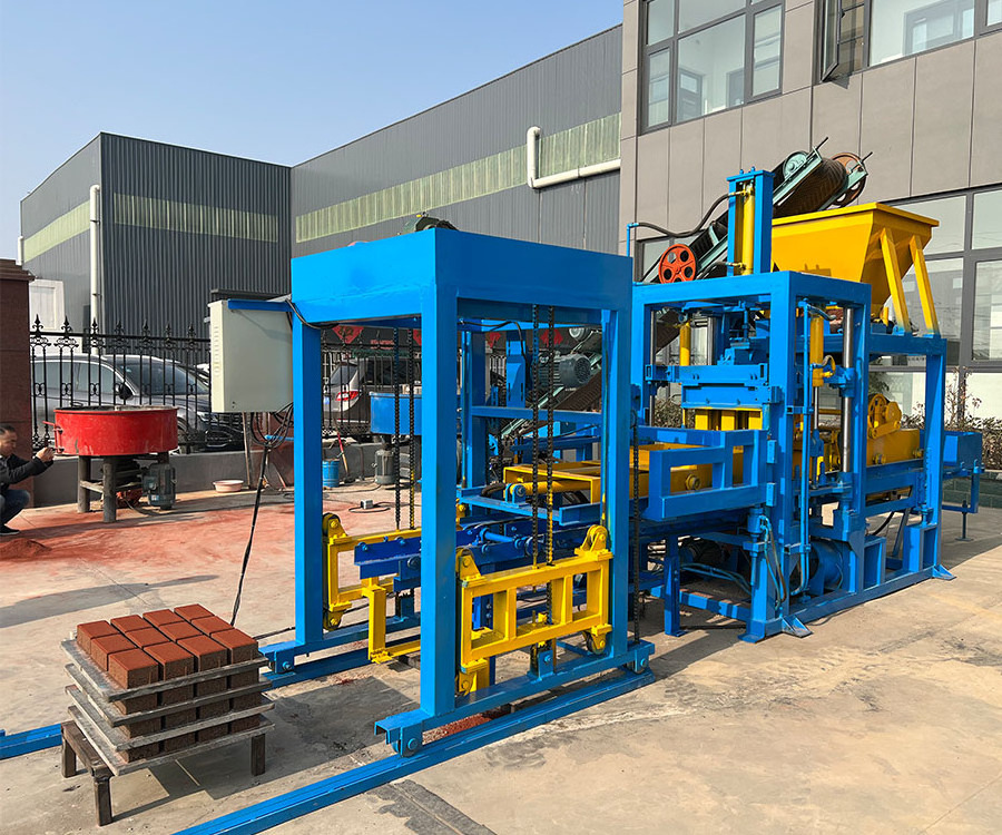 brick to earn money hydraulic hollow concrete block machine in Ghana