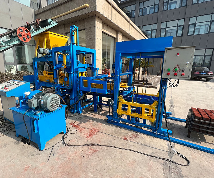 QTY3-15 high quality full automatic concrete cement hollow block brick interlock paver moulding machine price in India