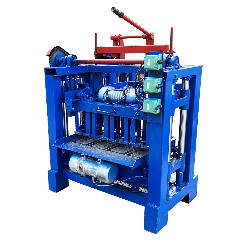 small solid block moulding  machine price