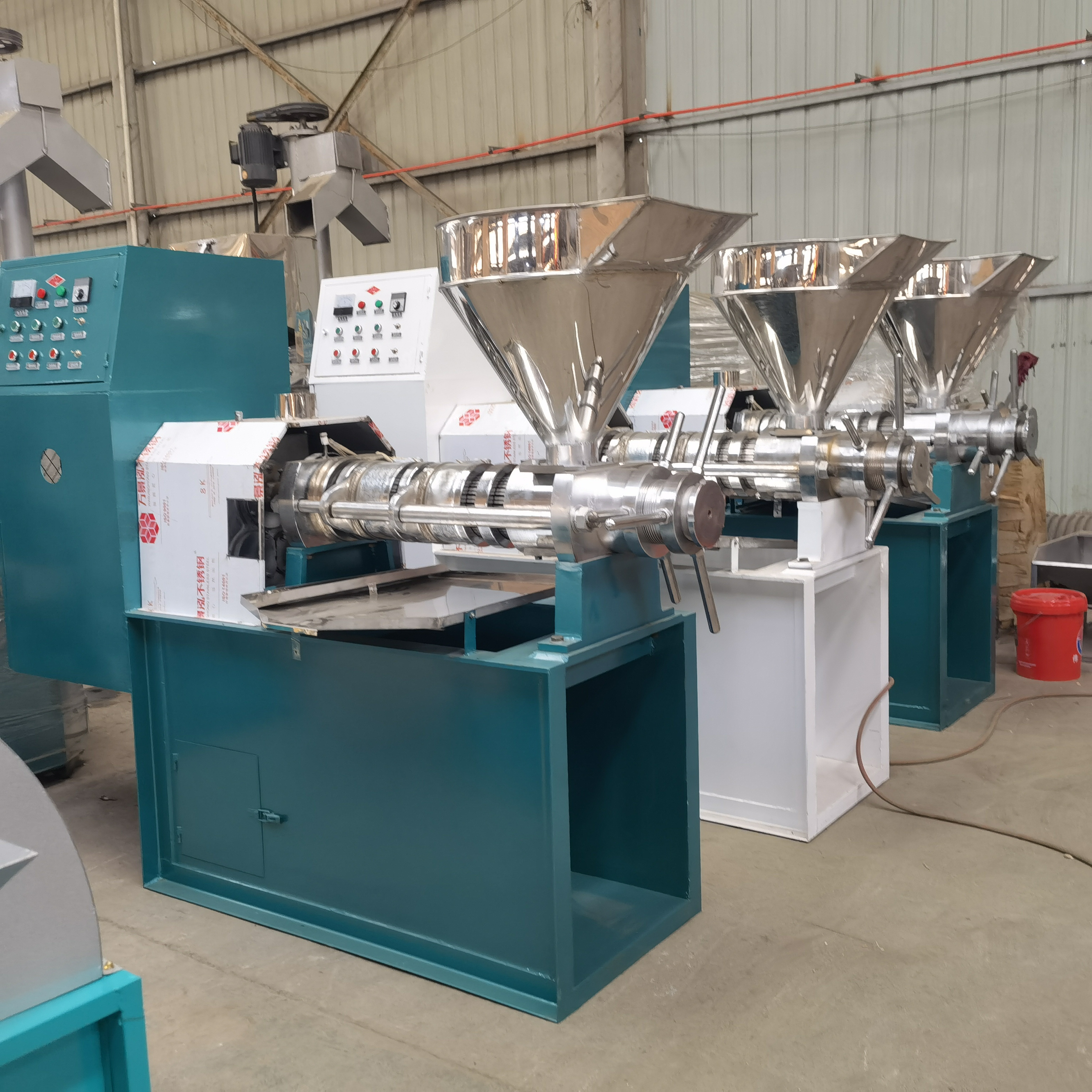 Big promotion oil press production line sunflower sesame soybean cooking oil press avocado oil making line for commercial