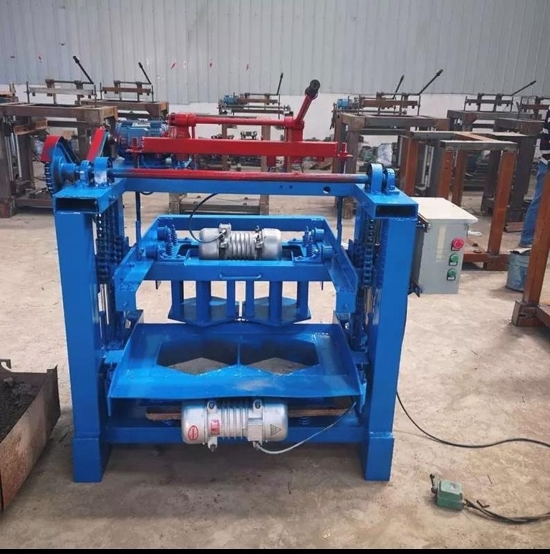 small solid block moulding  machine price