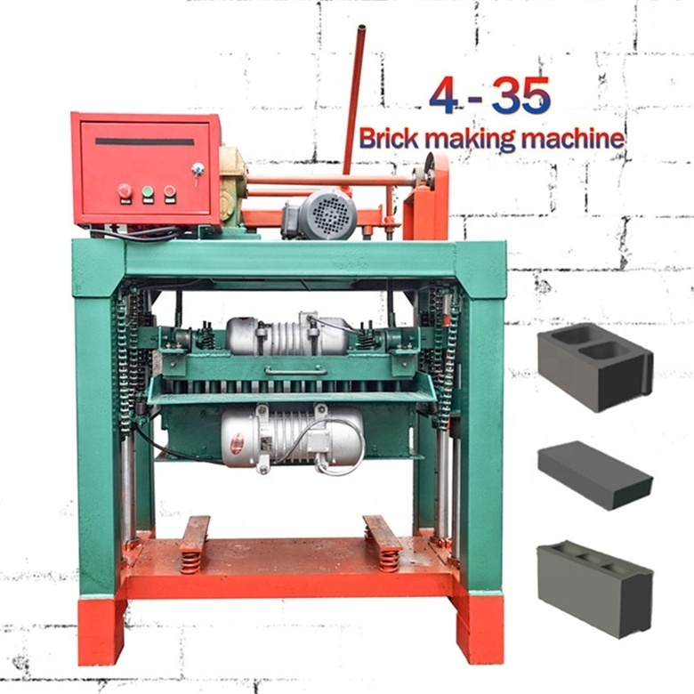 fly ash cinder cement concrete sand hollow brick making machine semi automatic interlocking paver solid block making machinery