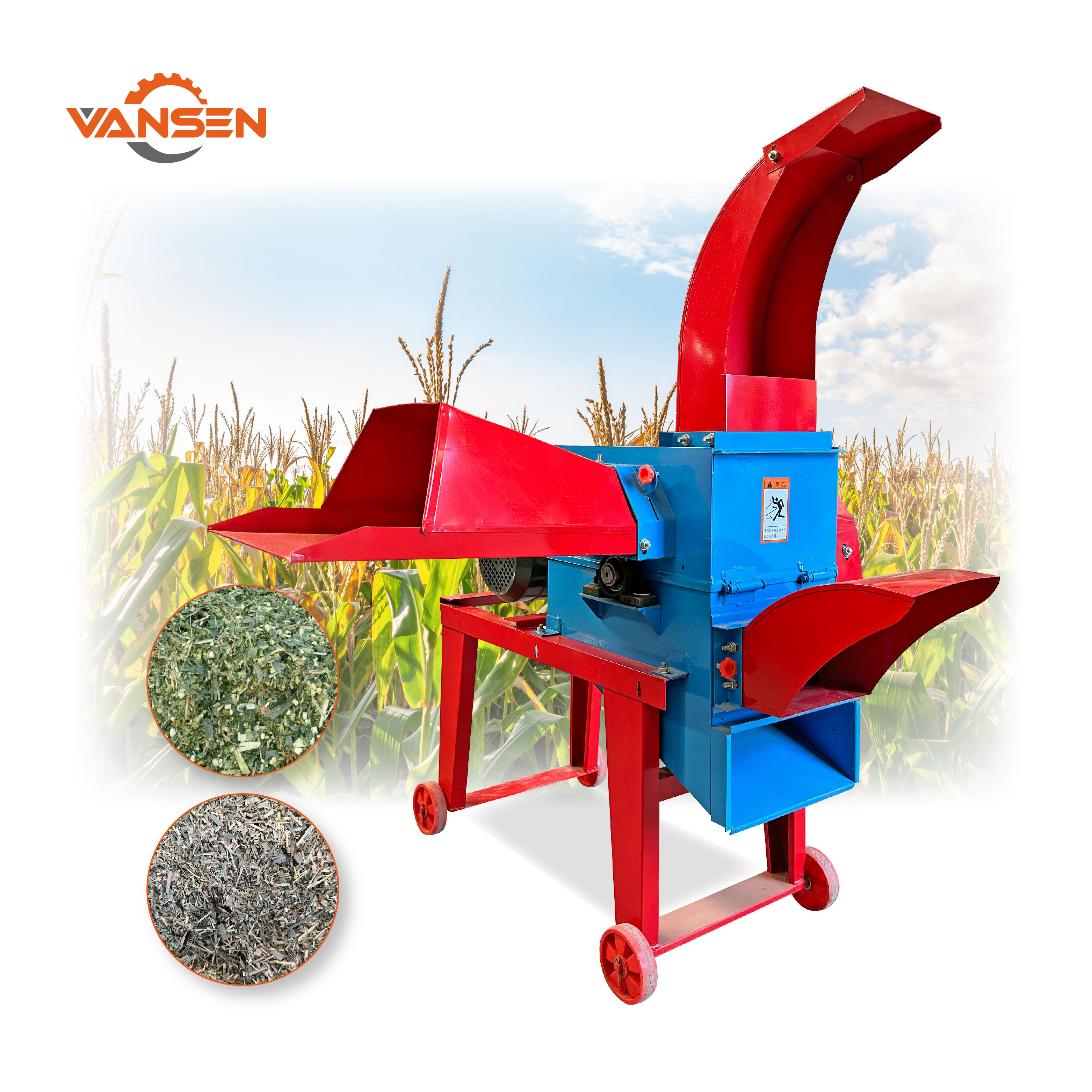 Agricultural and fodder livestock poultry animal feed cattle cow goat sheep food chaff cutter machine Sri lanka