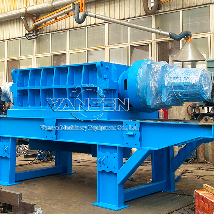 Double Shaft Waste Metal Crushing Used Car Shell  Shredder Machine for sale