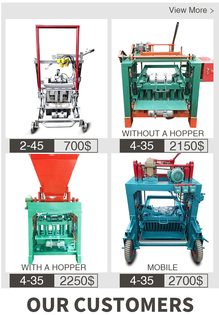 fly ash cinder cement concrete sand hollow brick making machine semi automatic interlocking paver solid block making machinery