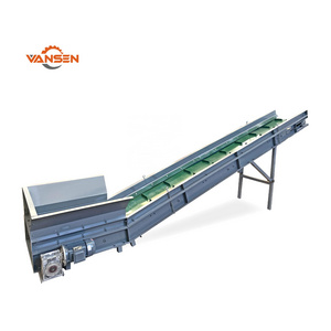 portable automatic modular vertical lifting Elevating inclined belt conveyor machine