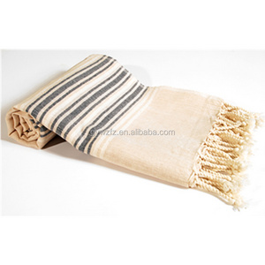 Peshtemal Turkish Hammam Beach Towel Pestemal Throw Blanket