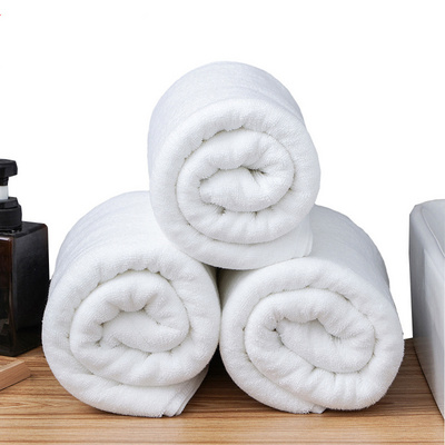 Wholesale White Turkish Spa Towel Hotel Pool Bath Towels 600GSM White 100% Cotton bath towels