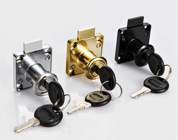 High Quality Zinc Alloy Material Hardware Accessories Office Lock Glass Lock