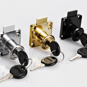 High Quality Zinc Alloy Material Hardware Accessories Office Lock Glass Lock