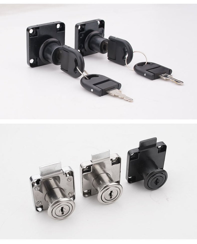 High Quality Zinc Alloy Material Hardware Accessories Office Lock Glass Lock