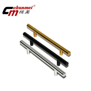 Best-Selling Brushed Gold Hardware Pull Handle Modern Luxury Door Handles