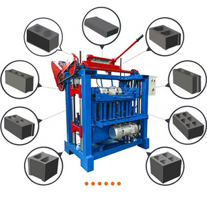 Automatic Manual Small Concrete interlock Blocks Mold Machine multifunction brick block making machine bloquera