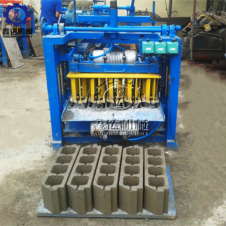 Automatic Hydraulic Small Brick Making Machine Interlock Hallow Paving cement Blocks moulding machinery for Sale Philippines