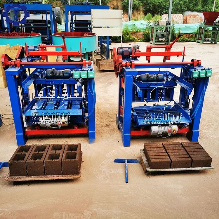 Automatic Hydraulic Small Brick Making Machine Interlock Hallow Paving cement Blocks moulding machinery for Sale Philippines