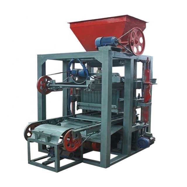 Wholesale Price semi-automatic cement block Brick Making Machine in Ghana 4-24 brick maker