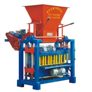 High Pressure Manual Press Interlocking Brick Paver Block Making Machine