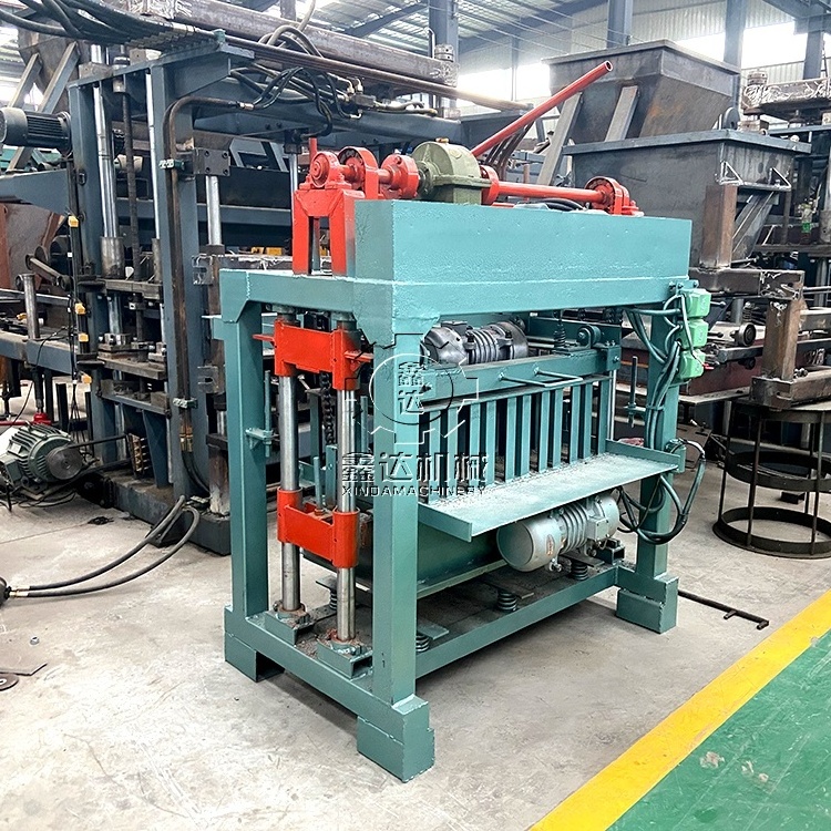 sand lime face brick making machine factory price south africa mini concrete block brick qmr2-40 manual hollow block maker