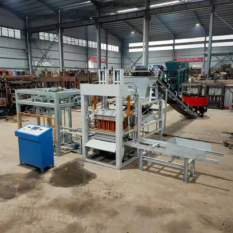 Automatic Block Cutting Machines  Building Material Machine Block Making Machine Green Auto Power Sales Plastic Big Color