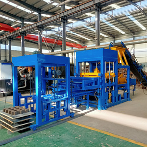 Automatic Block Cutting Machines  Building Material Machine Block Making Machine Green Auto Power Sales Plastic Big Color