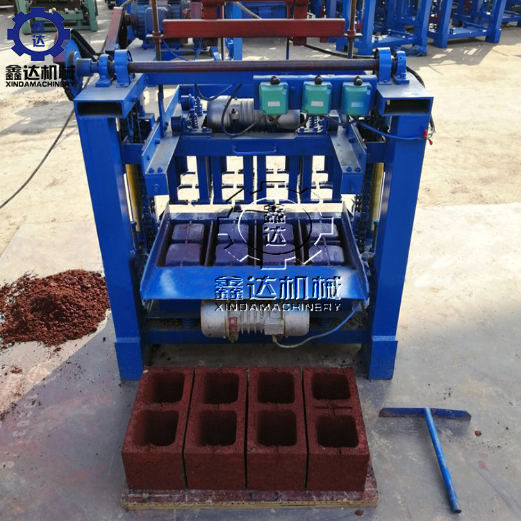 Automatic Hydraulic Small Brick Making Machine Interlock Hallow Paving cement Blocks moulding machinery for Sale Philippines