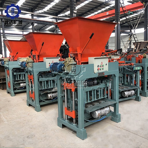 Germany design CE standard full automatic concrete cement paving stock block brick making machinery machine in middle east