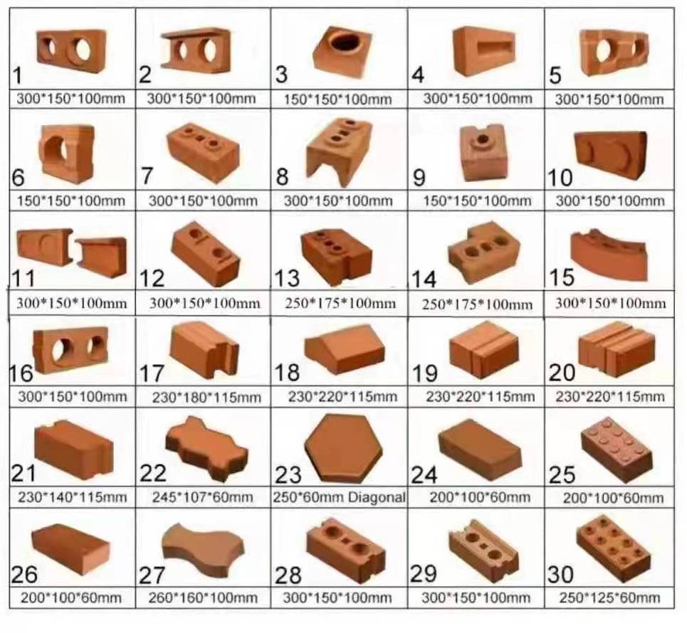 Clay interlocking brick earth block making machine manual compressed soil  clay  brick making machine