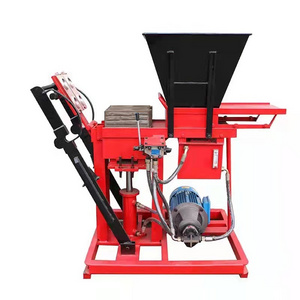 Industries Machines of Brick Machine Small Scale Brick Cement Hollow Block Making Machine Small Diesel Engine